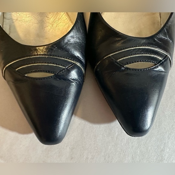 Vintage Black Bally pumps size 6.5 - Picture 4 of 7